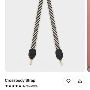 NWOT Claire V crossbody strap. Super chic strap for any bag!